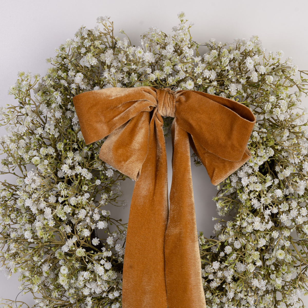 Baby's Breath Wreath - Unlit (30 Inch)