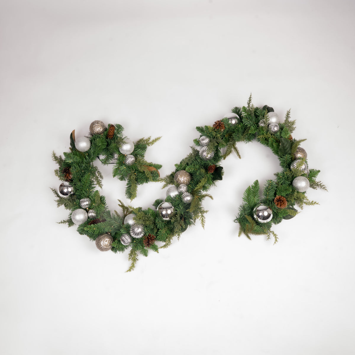 Silver & Pine Signature Garland