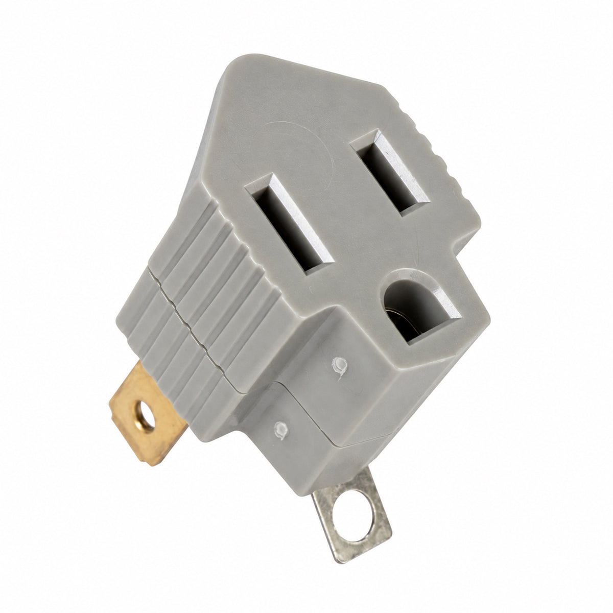 3 to 2 Grounding Plug Adapter