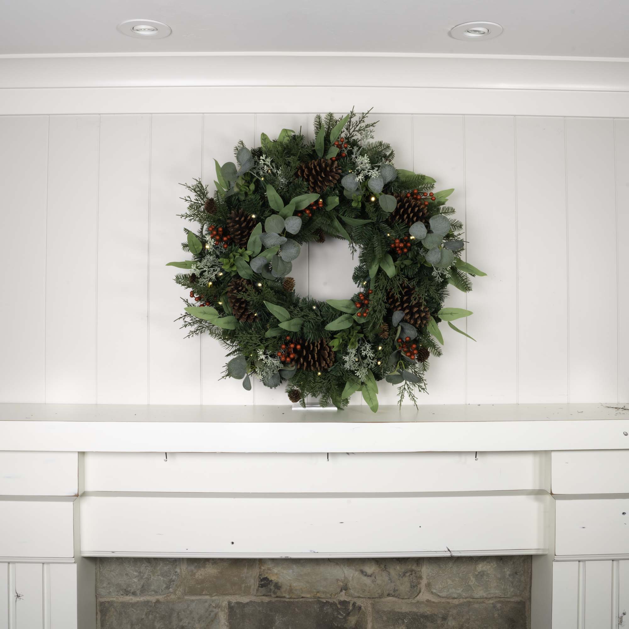 Christmas Woods Christmas Wreath - 30"