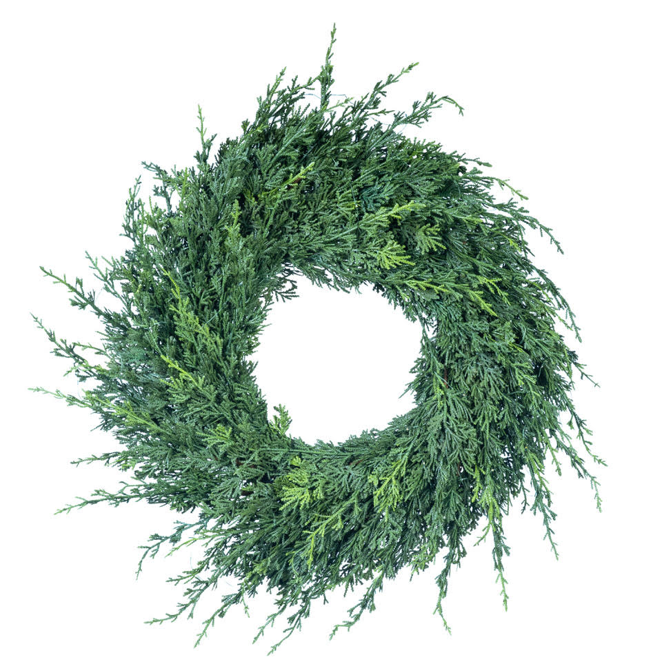 Cedar Pre-Lit LED Wreath
