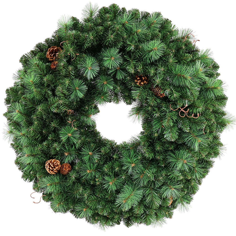 Premium Black Forest Unlit Wreath
