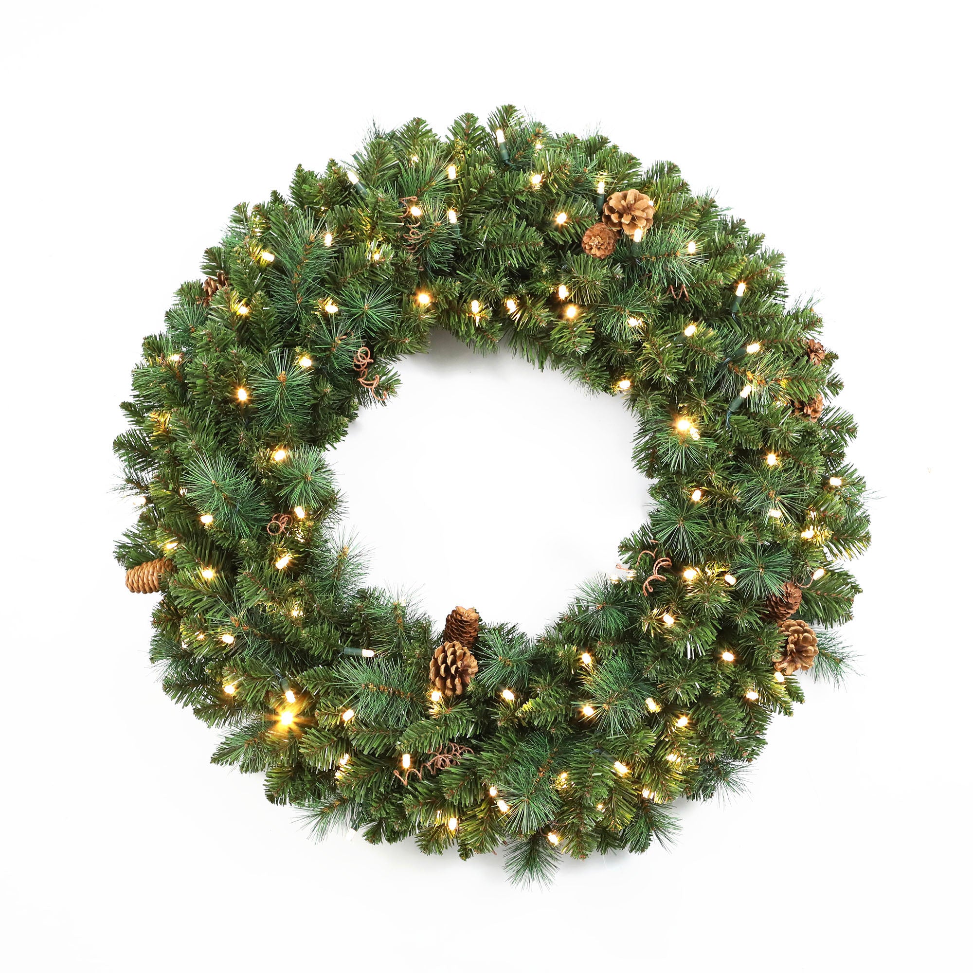Traditional Black Forest LED Wreath