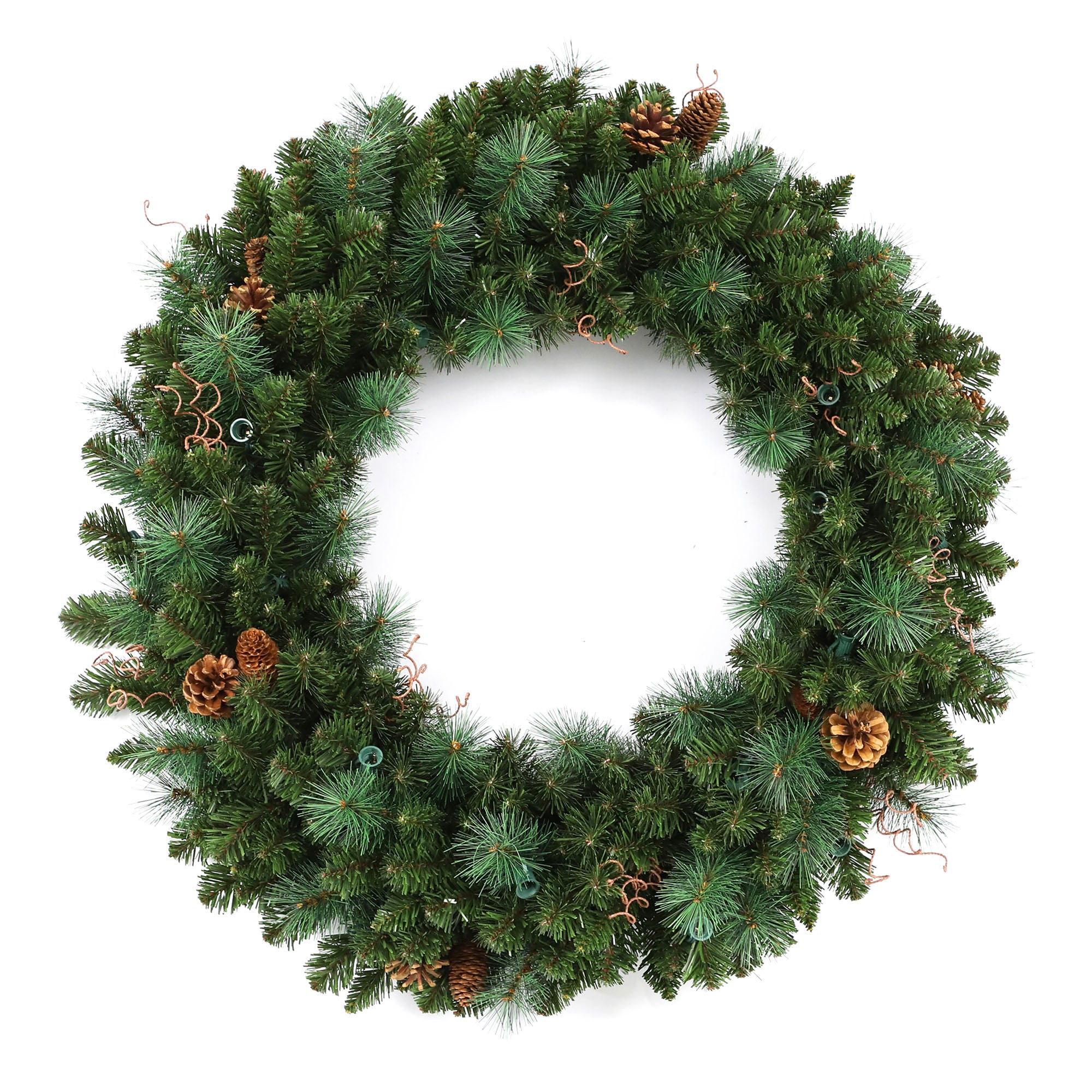 Traditional Black Forest Wreath with C7(E12) Sockets