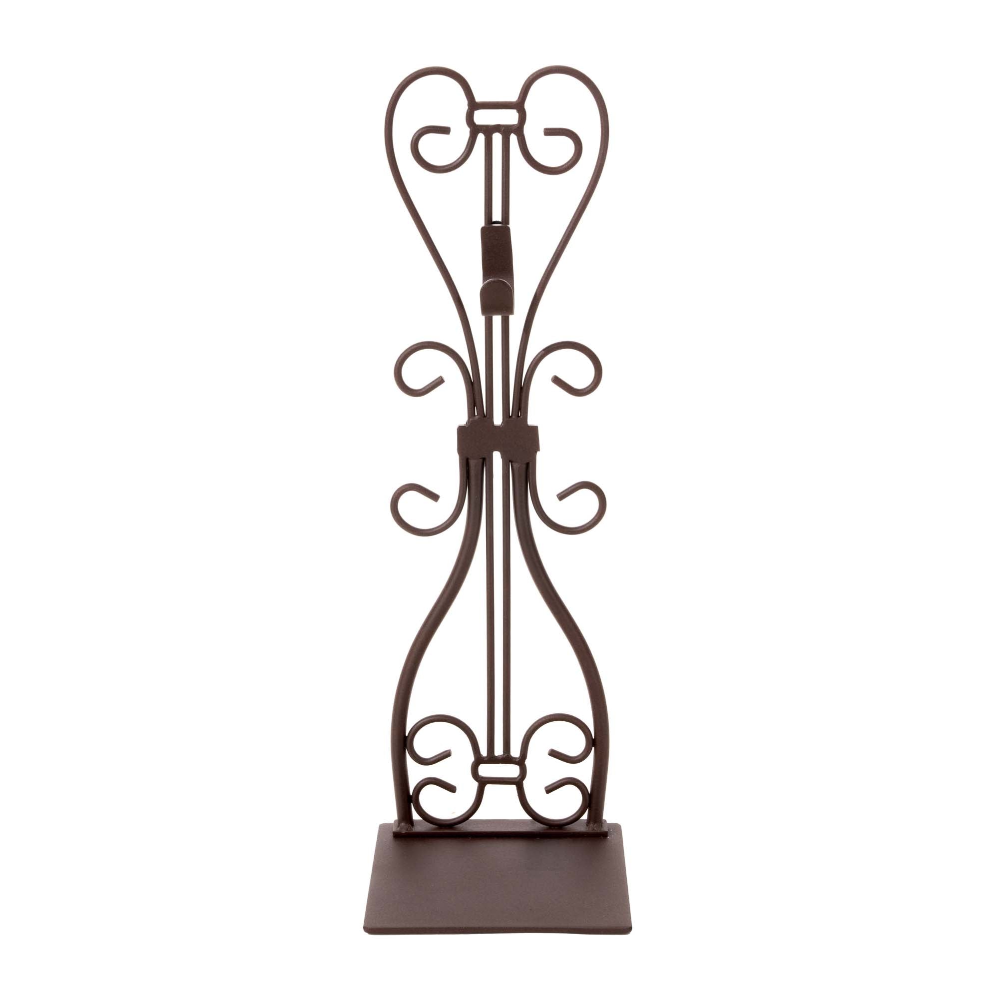 Fireplace Mantle Top Wreath Hanger - Elegant
