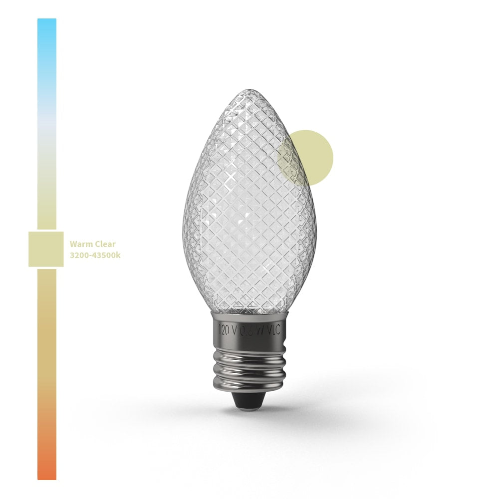 C7 (E12) Faceted SMD LED