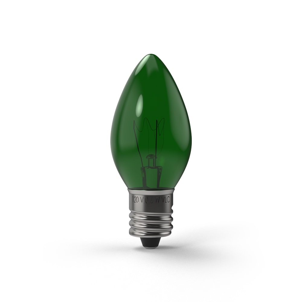 C7 (E12) Transparent Incandescent