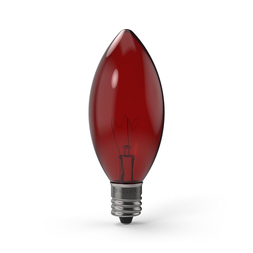 C9 (E12) Transparent Incandescent