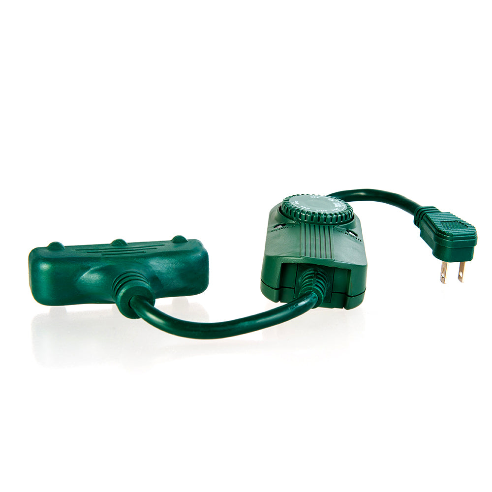 Triple Tap Mechanical Timer with Photocell