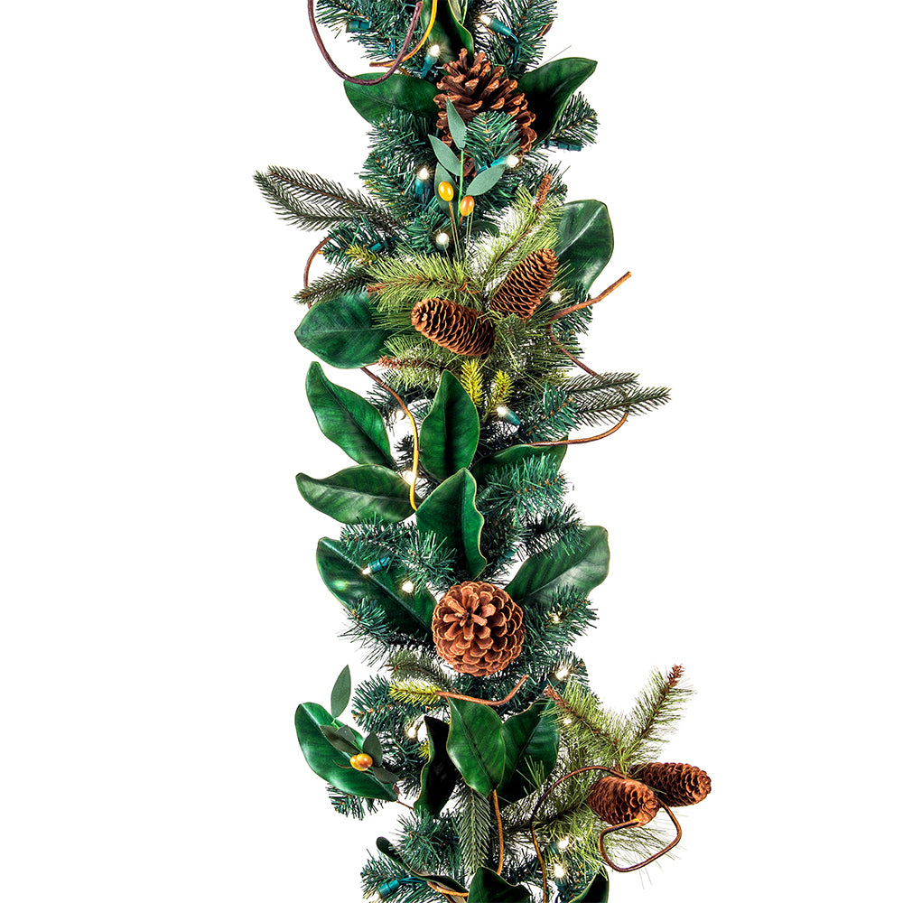 Magnolia Leaf Garland - 9ft.