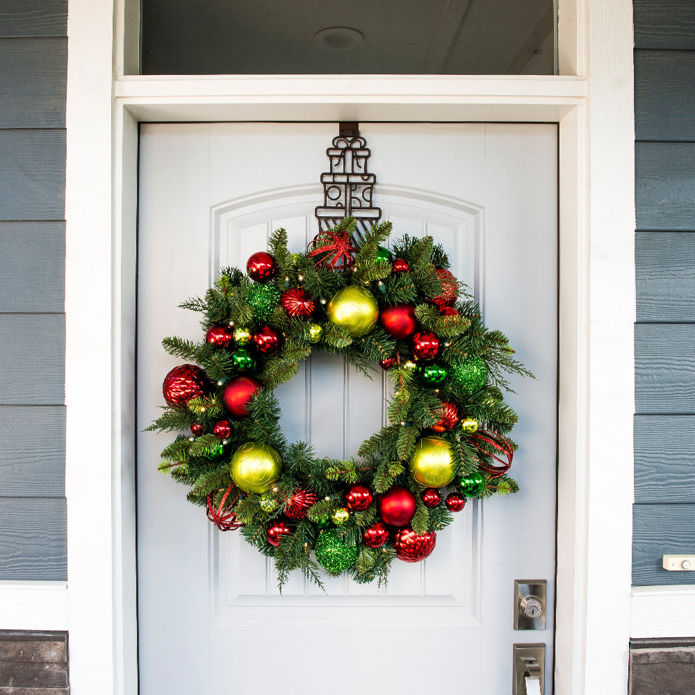 Festive Holiday Wreath - 30"