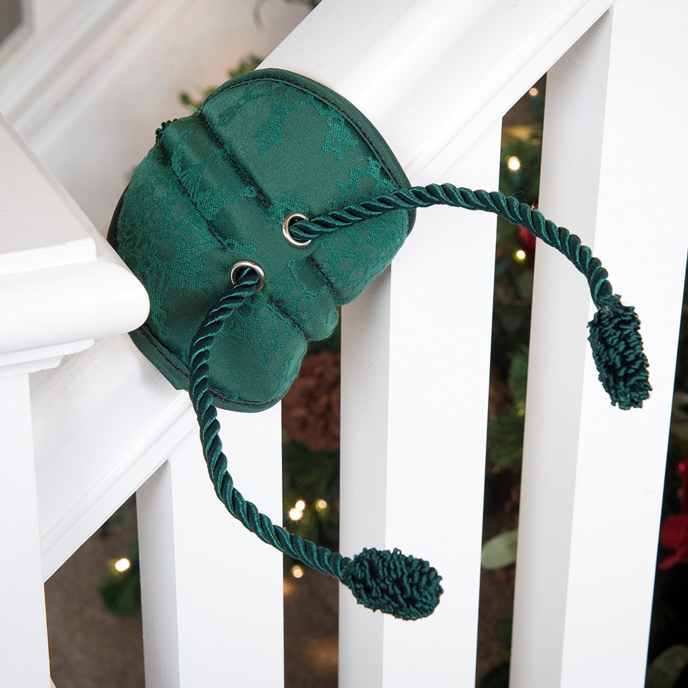 Garland Hanger - Banister Protecting Garland Ties by Village Lighting Company