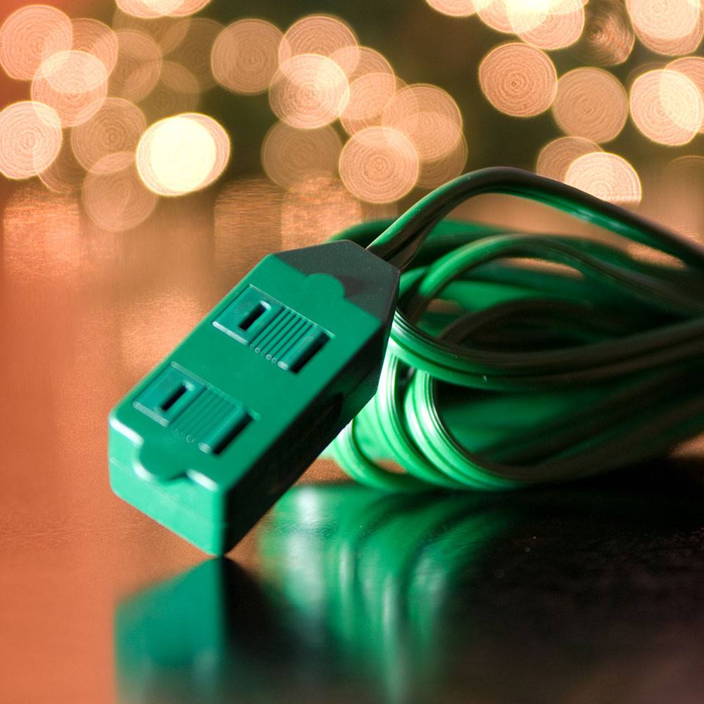 Extension Cords - Cube Tap Cord 16/3 by Village Lighting Company