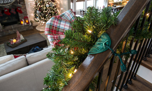 Banister Saver™ Garland Ties