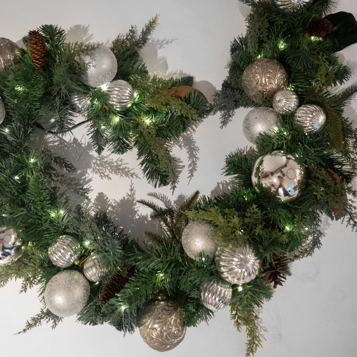 Silver & Pine Signature Garland