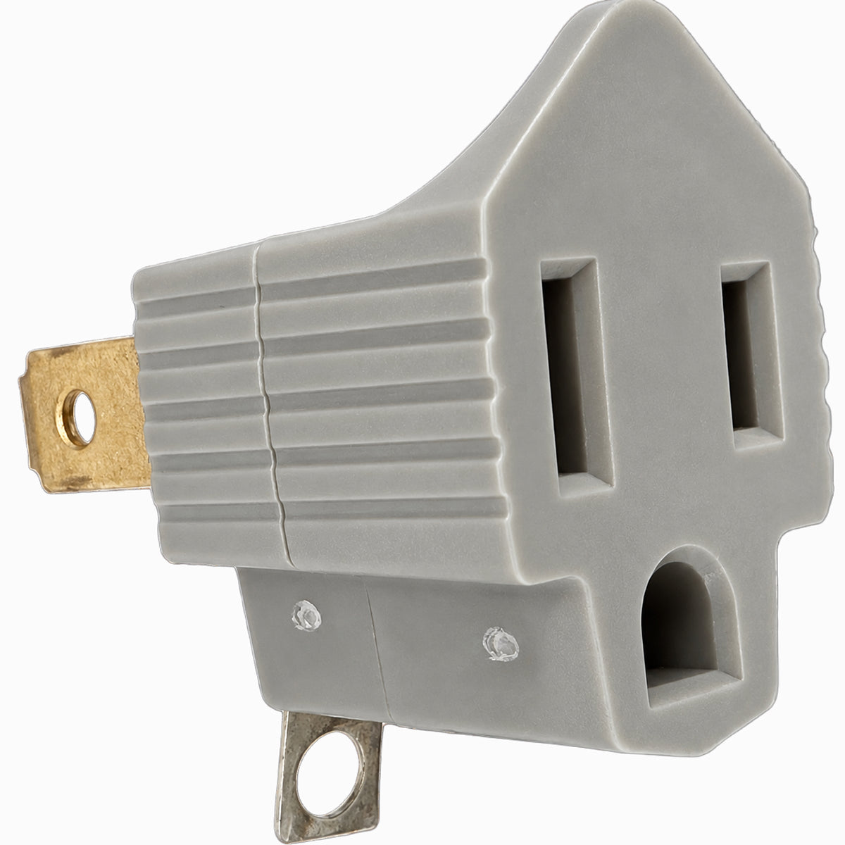 3 to 2 Grounding Plug Adapter