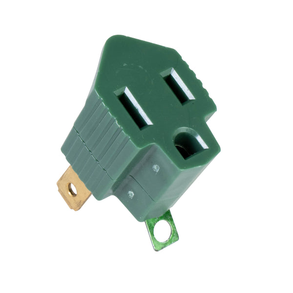 3 to 2 Grounding Plug Adapter