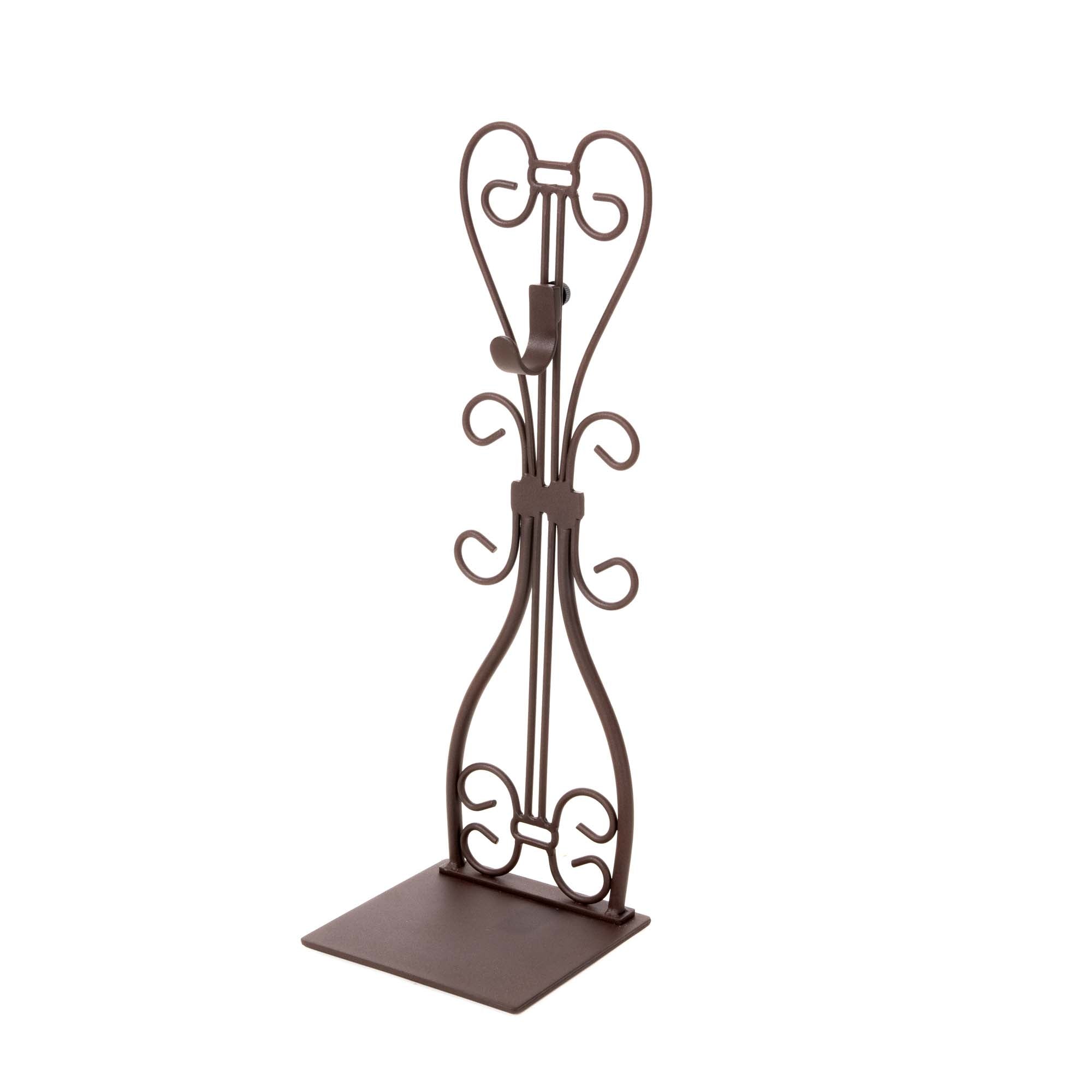 Fireplace Mantle Top Wreath Hanger - Elegant