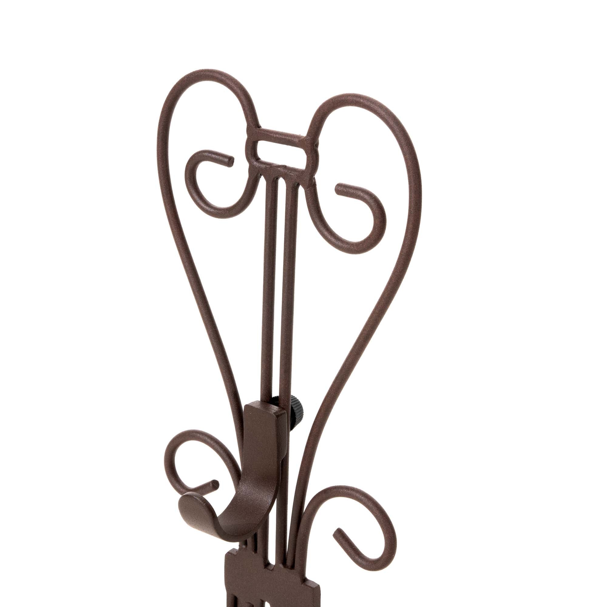 Fireplace Mantle Top Wreath Hanger - Elegant