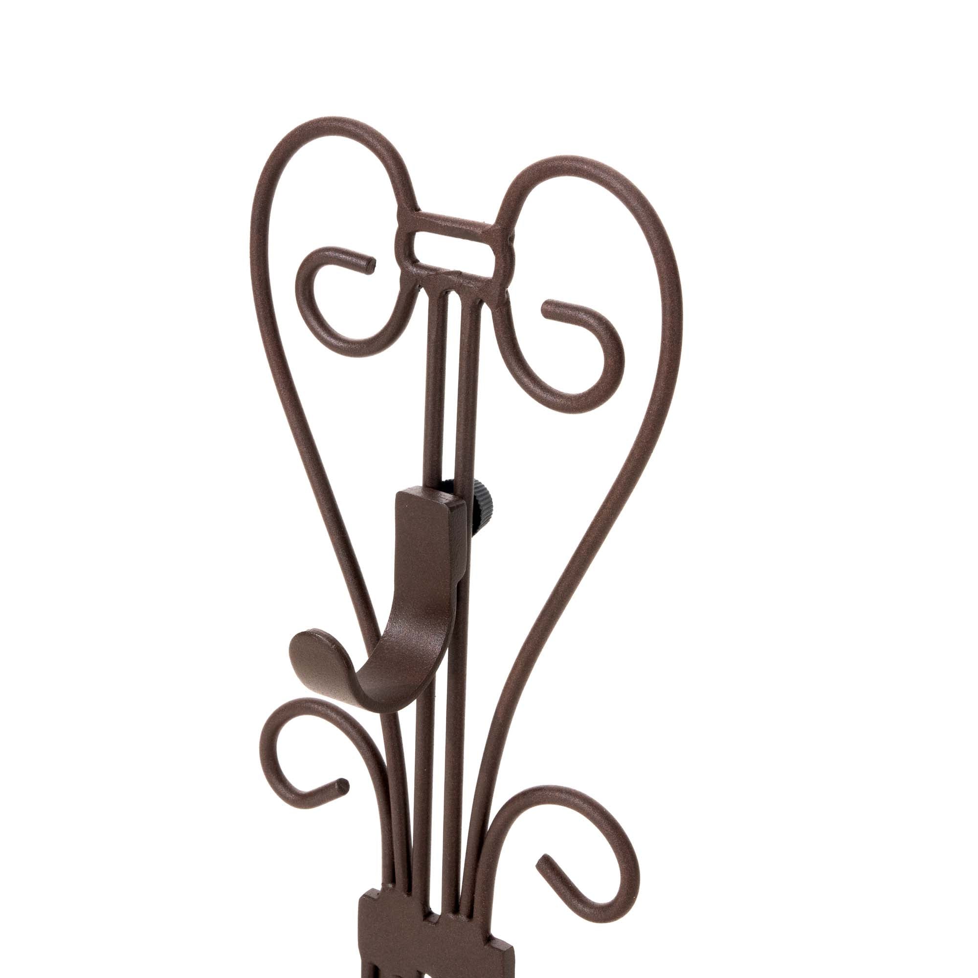 Fireplace Mantle Top Wreath Hanger - Elegant
