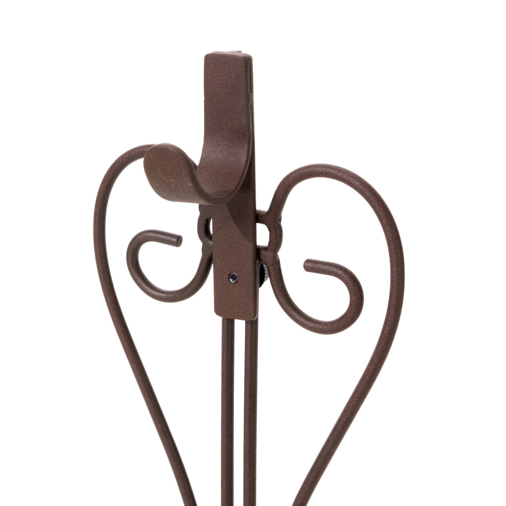Fireplace Mantle Top Wreath Hanger - Elegant