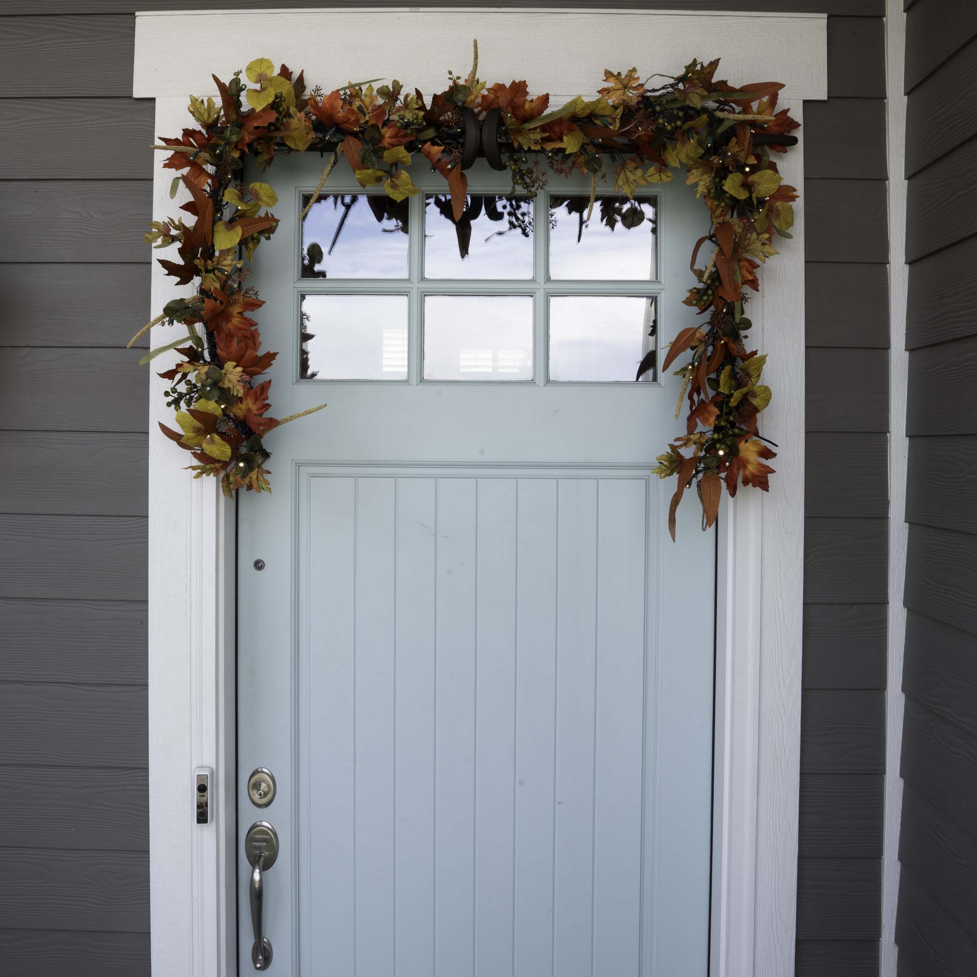 Fall Harvest Leaf Garland - 9 ft.
