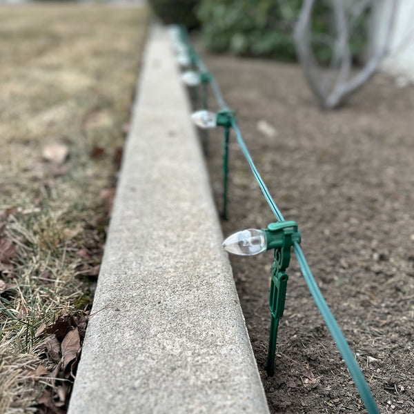 Flex-Head Ground Light Stake