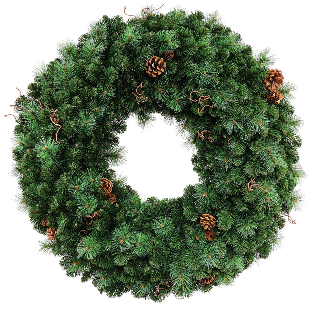 Premium Black Forest Unlit Wreath