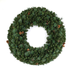 Premium Black Forest Wreath with C7(E12) Sockets