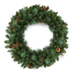 Traditional Black Forest Wreath with C7(E12) Sockets