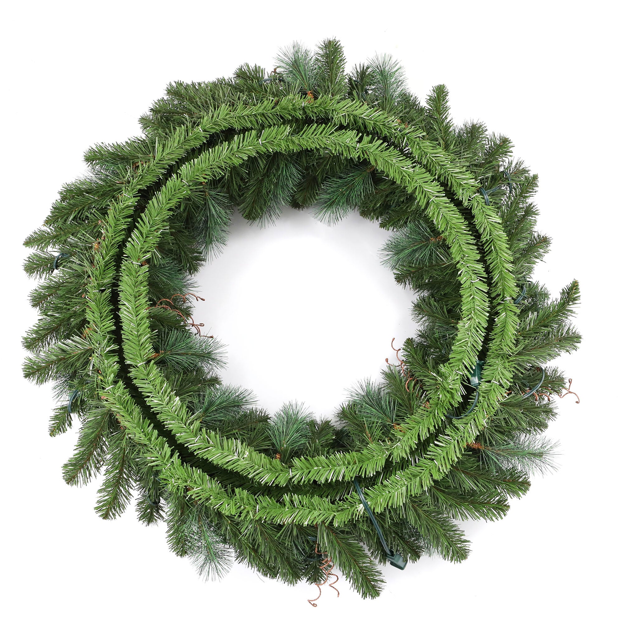 Traditional Black Forest Wreath with C7(E12) Sockets