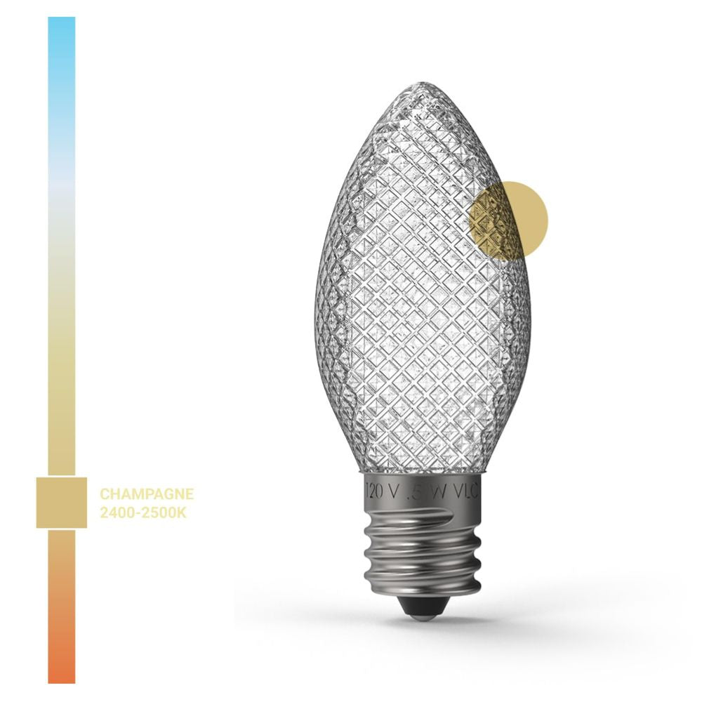 C9 (E17) Faceted SMD LED