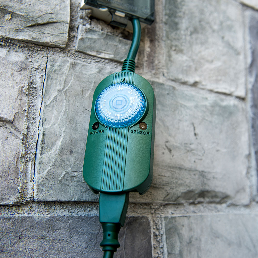 Mechanical Dial Timer With Photocell