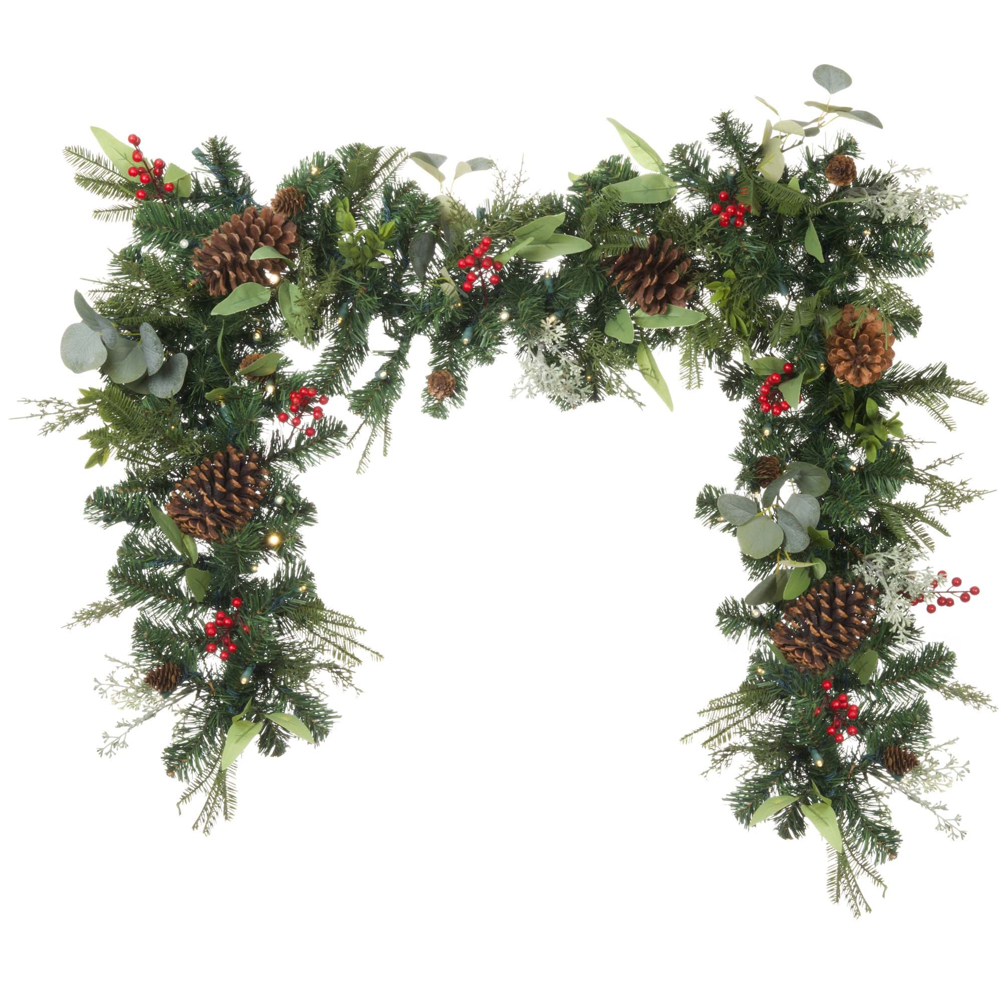 Christmas Woods Christmas Garland - 9 ft.