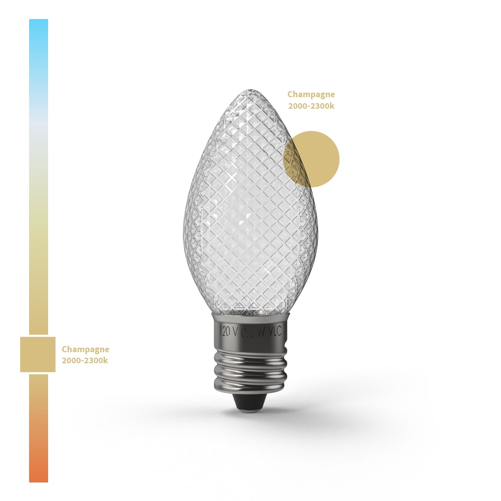C7 (E12) Faceted SMD LED