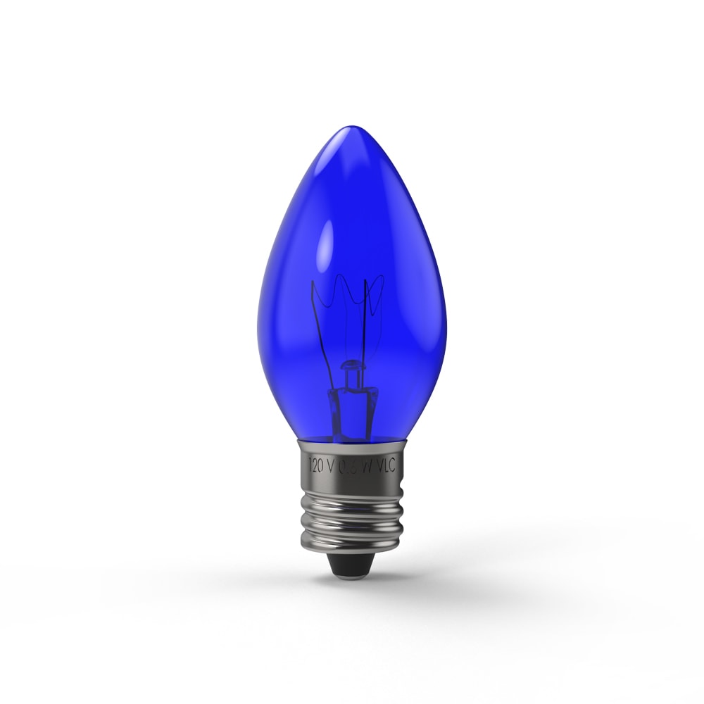 C7 (E12) Transparent Incandescent