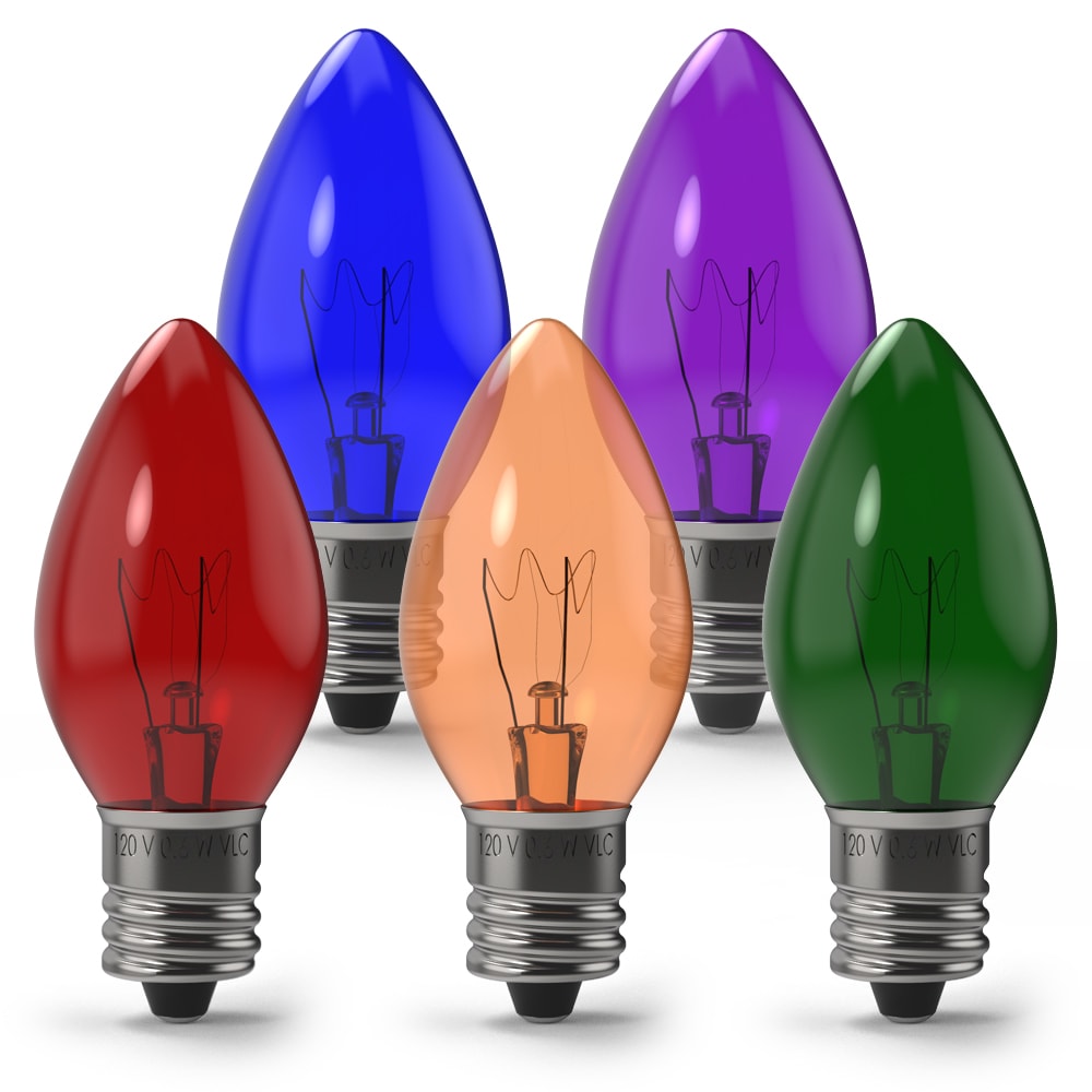 C7 (E12) Transparent Incandescent