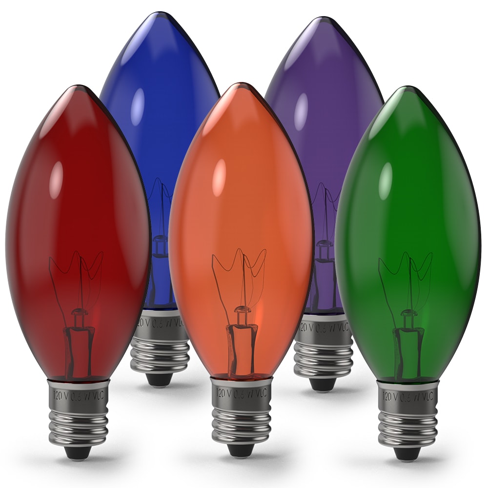 C9 (E12) Transparent Incandescent