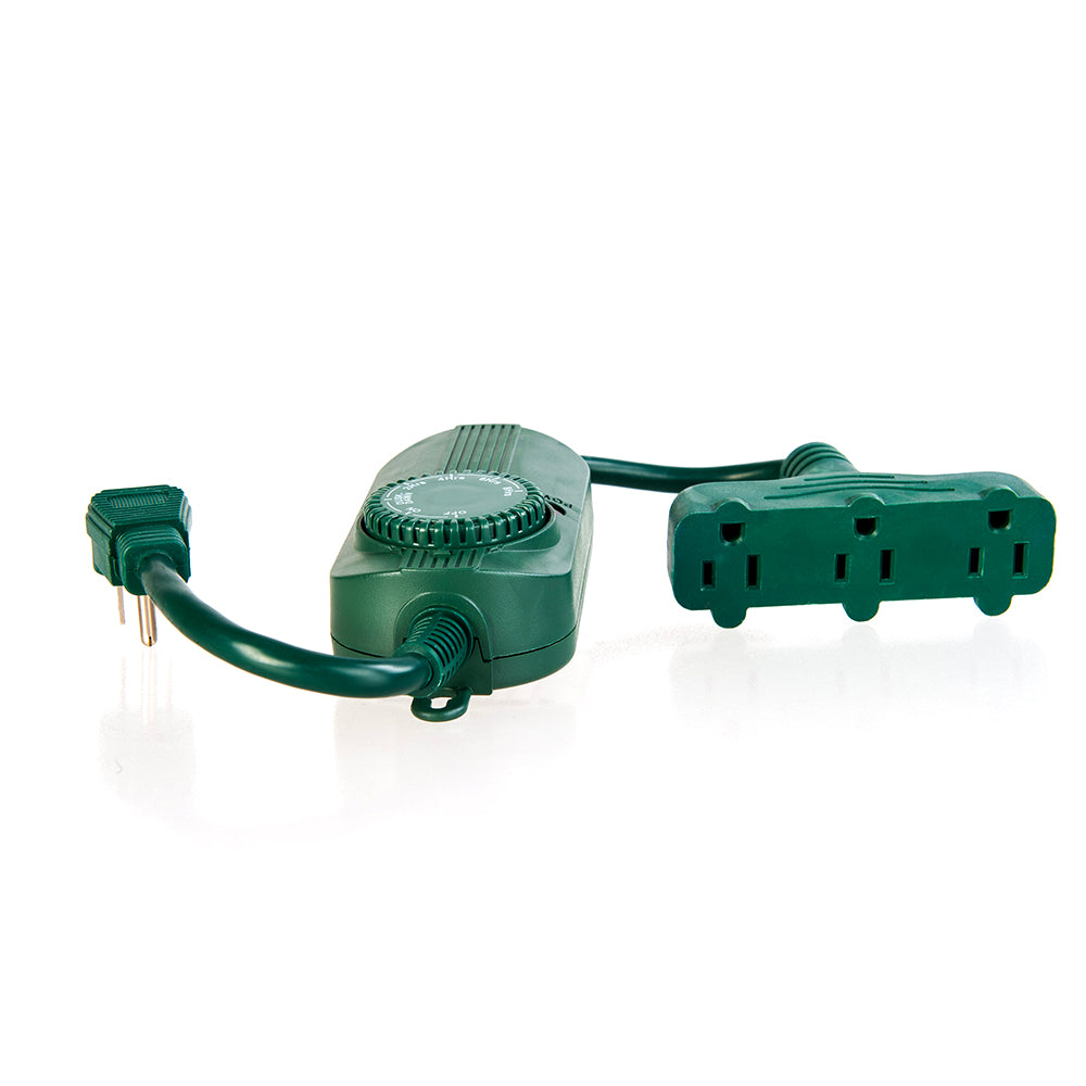 Triple Tap Mechanical Timer with Photocell