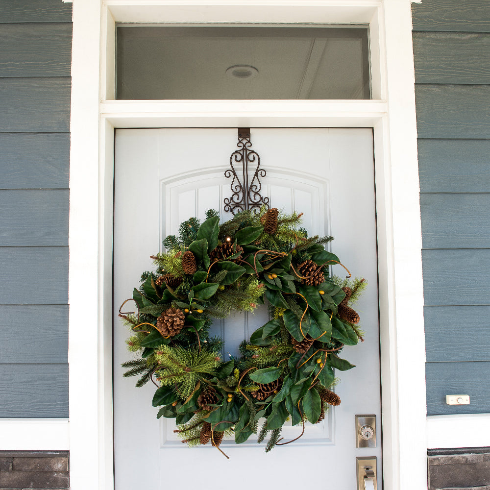 Magnolia Leaf Wreath - 30"
