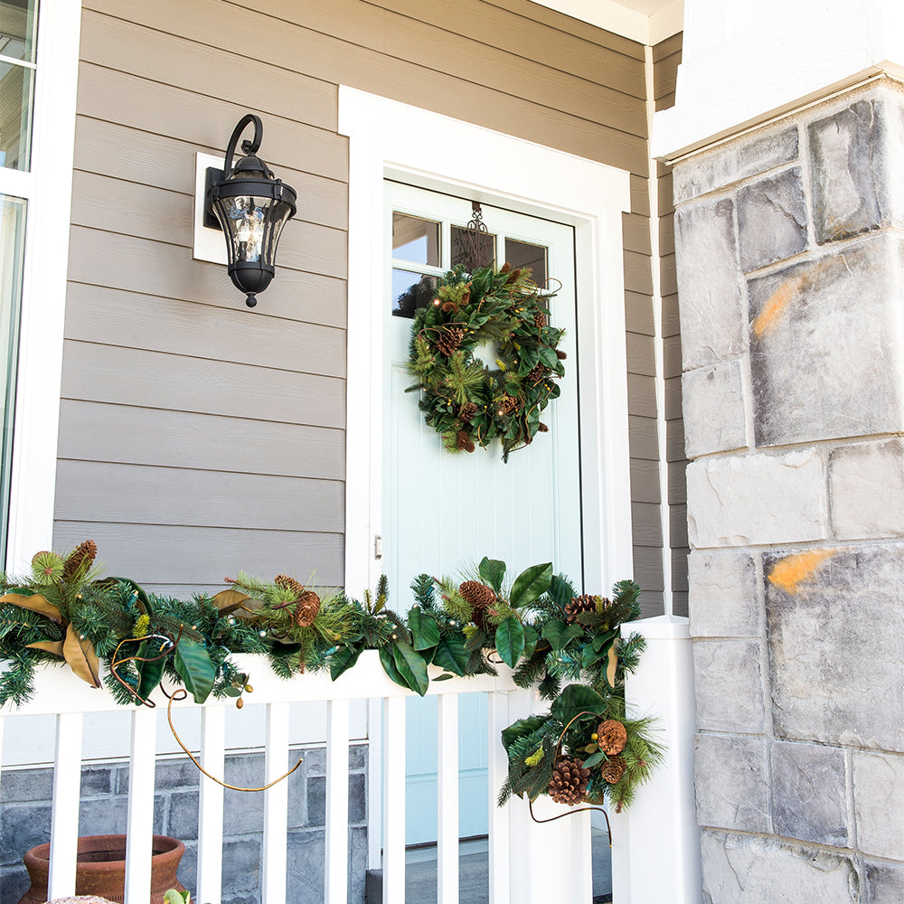 Magnolia Leaf Wreath - 30"