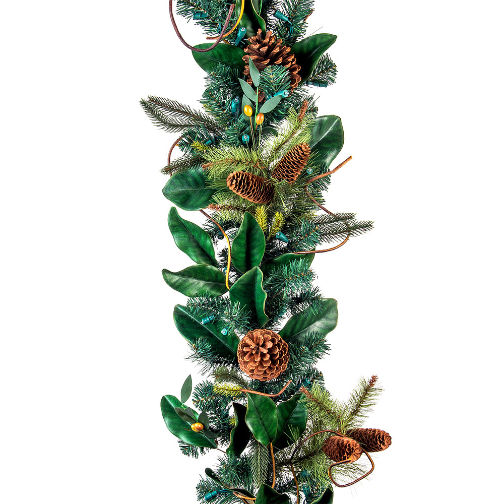 Magnolia Leaf Garland - 9ft.