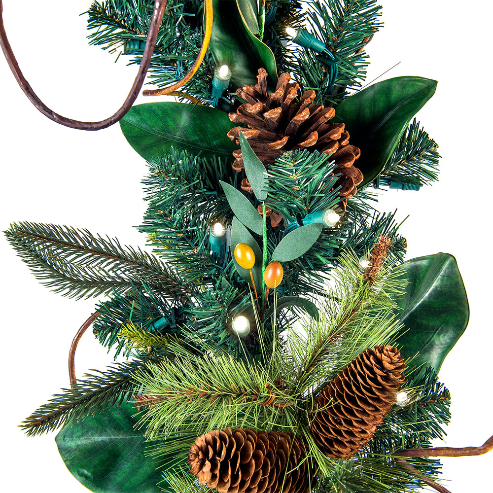 Magnolia Leaf Garland - 9ft.