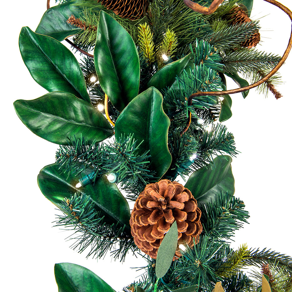 Magnolia Leaf Garland - 9ft.