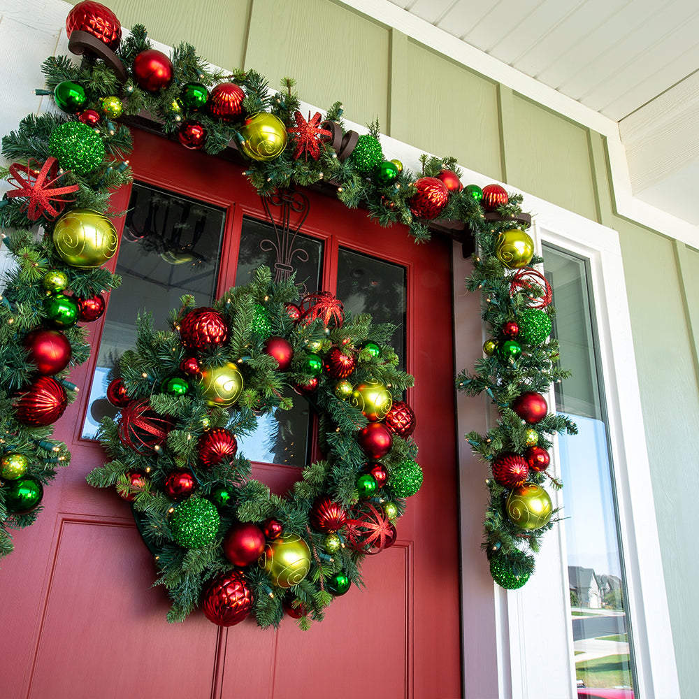 Festive Holiday Garland - 9ft.