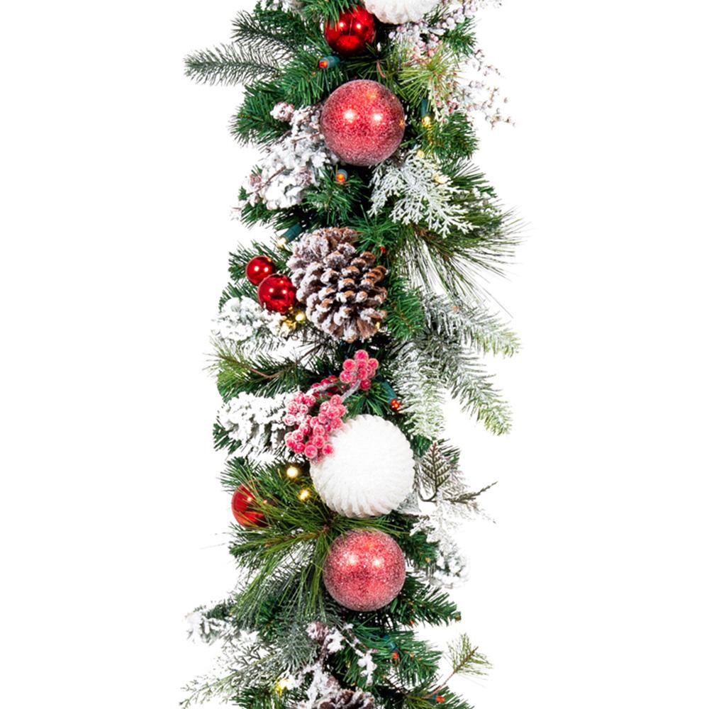 Frosted Wonderland Garland - 9'