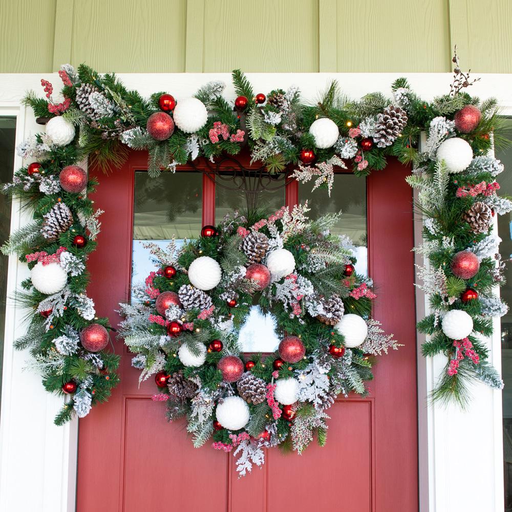 Frosted Wonderland Garland - 9'