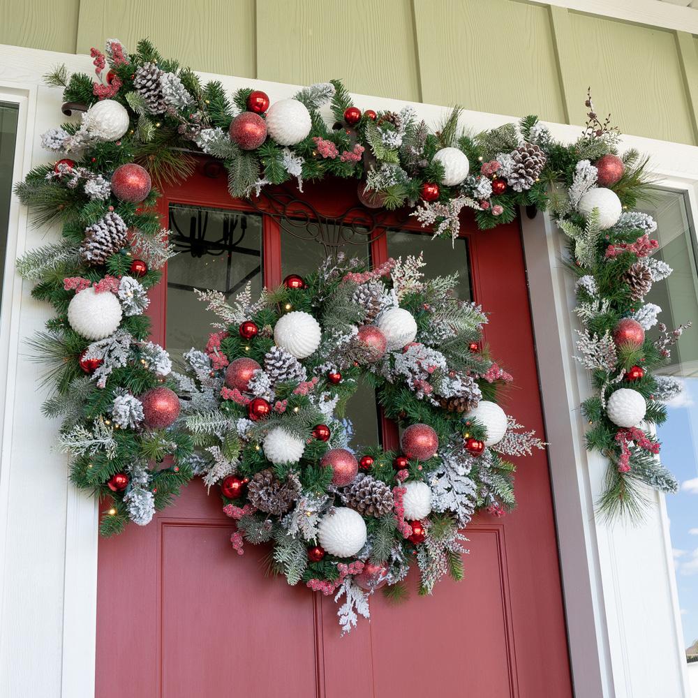 Frosted Wonderland Garland - 9'
