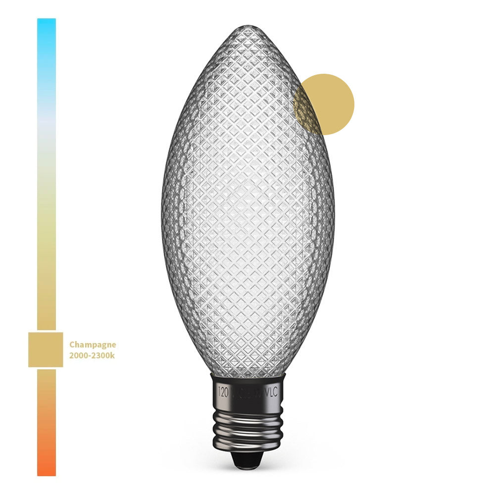 C9 (E12) Faceted SMD LED