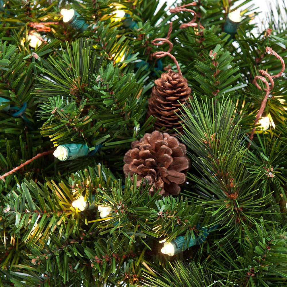 Non-Decorated Garland - Black Forest LED Garland by Village Lighting Company
